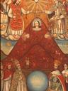 In order to convert the local indigenous peoples, the Spanish had to meld Catholicism with local traditions. Here, Mary is also the PachaMama, Mother Earth.